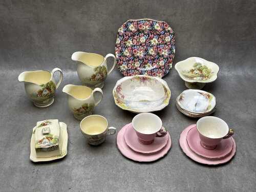Royal Winton porcelain pieces