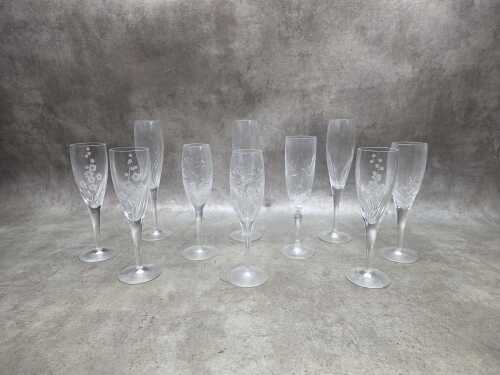 Royal Doulton champagne flutes
