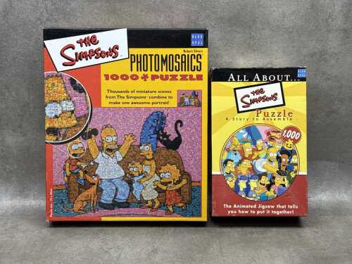 The Simpsons jigsaw puzzles