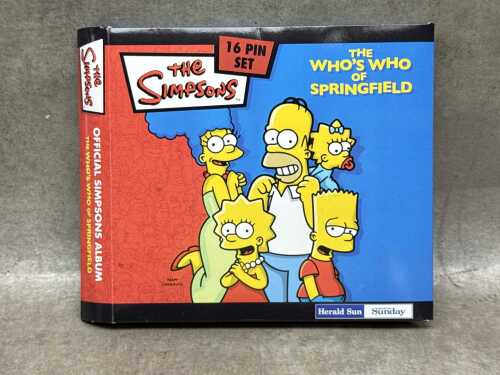 The Simpsons 'The Who's Who of Springfield'