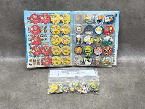 The Simpsons Tazo collectors album