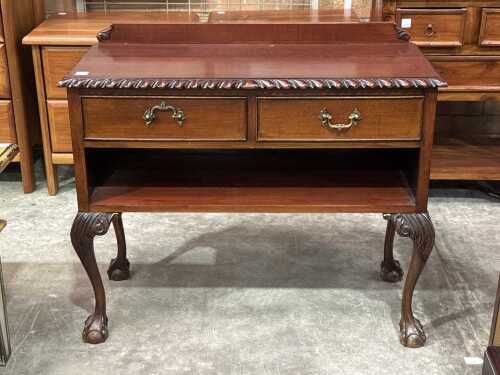 Chippendale-style hall table