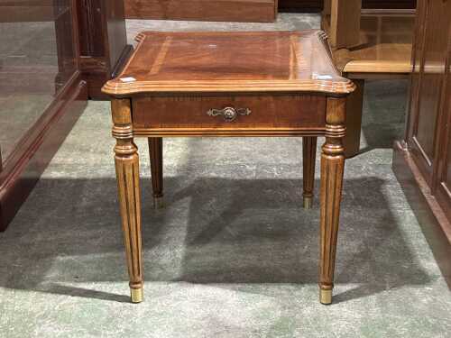 Mahogany side table