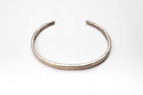 A Salty dagger Timekeeper Cuff in sterling silver
