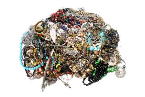 A large collection of jewellery and accessories