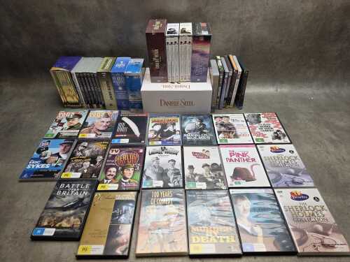 DVDs, including box sets, Avengers, Agatha Christie Collection