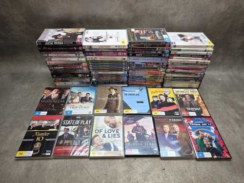 DVDs, including box sets, Yes Minister, Upstairs Downstairs