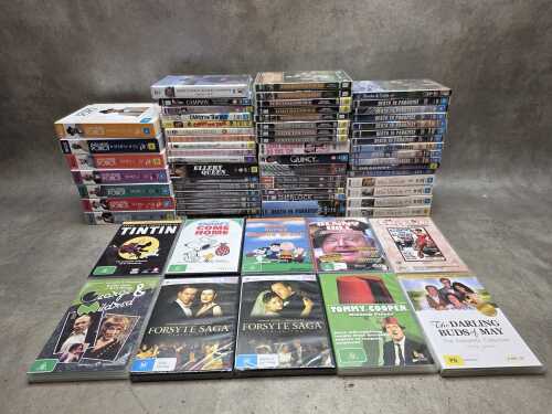 DVDs, including box sets, Agatha Christie, Ellery Queen