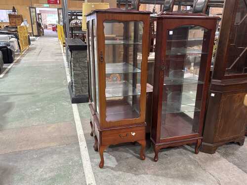 Queen Anne display cabinet