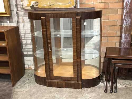 Art Deco display cabinet