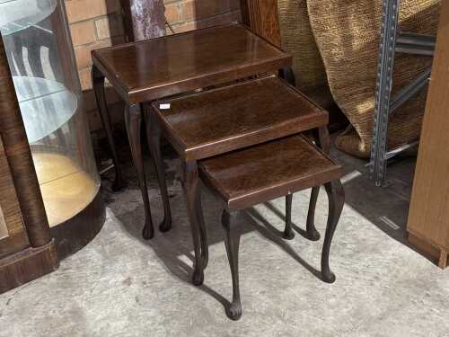 Set of three nest of tables