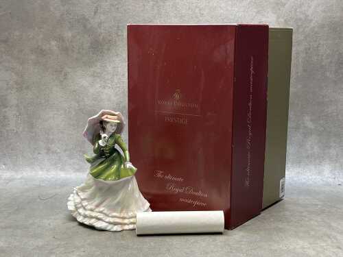 Royal Doulton Prestige Figure of the Year 2006 'Lady Emily Rose' in original box