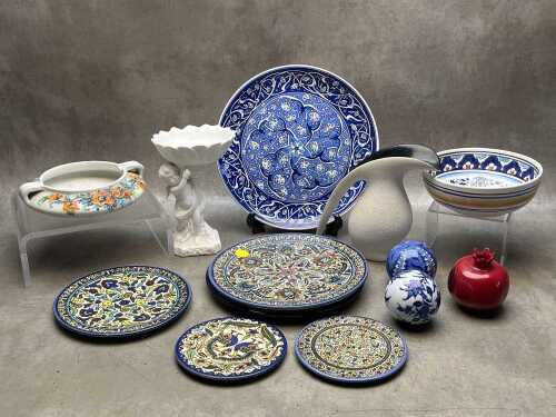Assorted decorative ceramics