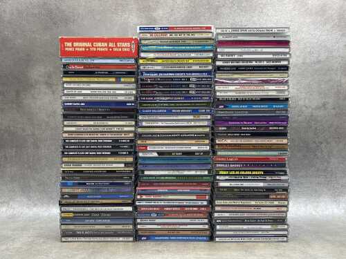 Jazz CDs, including Analogue Productions, Verve, and Prestige