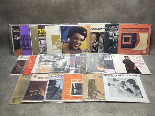 Thirty Jazz vinyl records