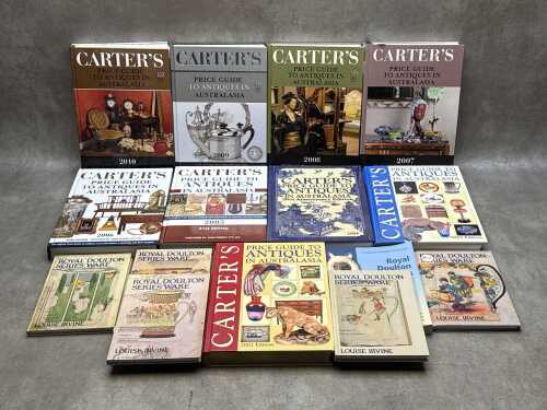 Antiques and Collectable reference books, including Royal Doulton Bunnykins