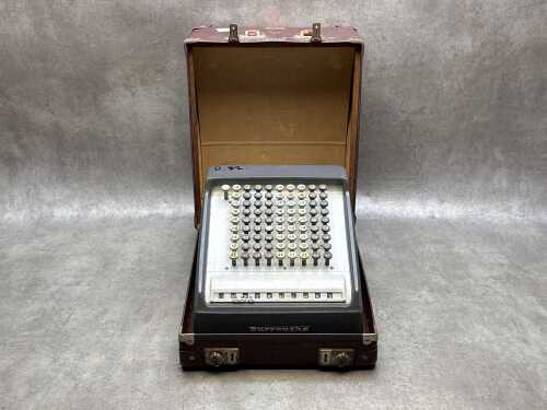 Burroughs mechanical adding machine