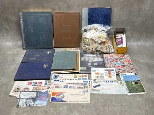 Collection of World Collection of stamps in albums