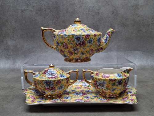 Sadler 'Sophie Chintz' porcelain tea service