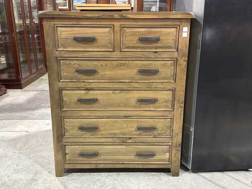 Rustic timber tallboy