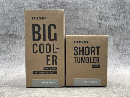 Two Huski cups