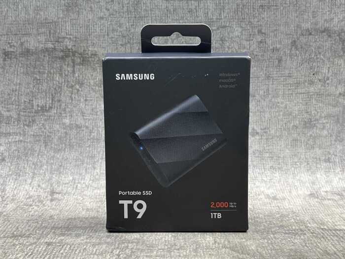 Samsung T9 portable SSD 1TB