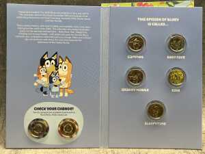 Two packs of Bluey collector coins - 2