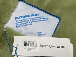 Future Fur throw rug - 2