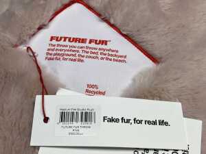 Future Fur throw rug - 2
