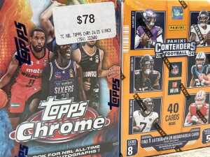 Two packs of sports trading cards - 2