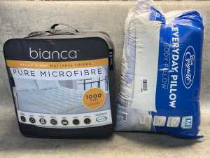 Two bedding products