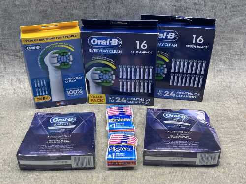 Group of oral hygiene products