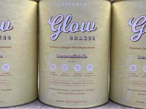 Three tins of The Collagen Co. Glow Shakes - 2
