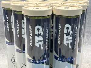 Nine packs of Dunlop Championship tennis balls - 2