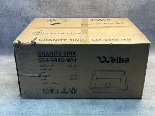 Welba granite sink