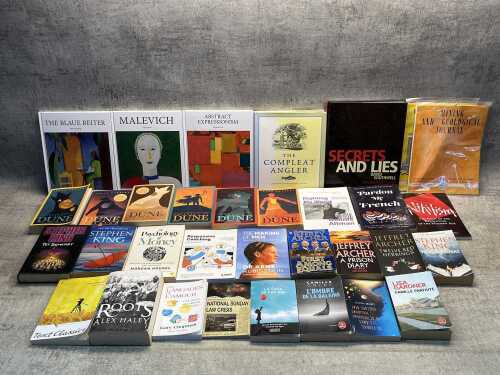Group of books