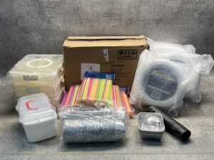 Group of food containers