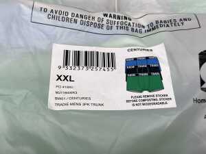 Eight packs of three Tradie underwear size XXL - 2