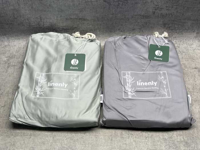 Two Linenly bed sheet sets size Queen