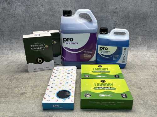 Group of cleaning equipment