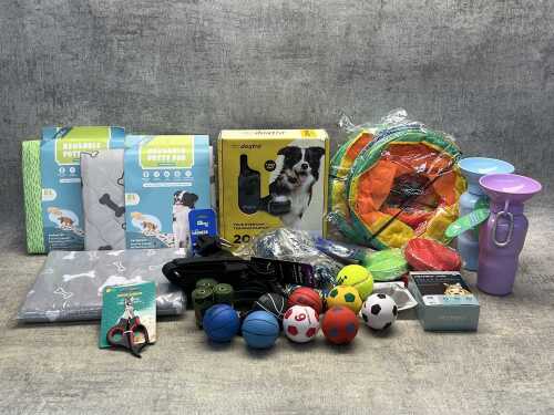 Group of pet products