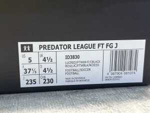 Adidas Predator League FT FG J size US 5 Kids - 5