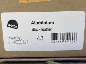Bared Footwear Aluminium size EU 43 - 5