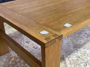 European mid-century four piece oak lounge suite in the style of Esko Pajamies' 'Bonanza' - 8