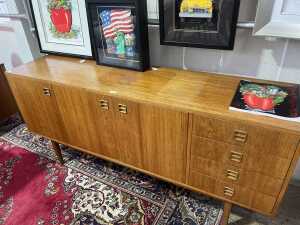 Wrightbuilt mid-century teak sideboard, 1960s - 2