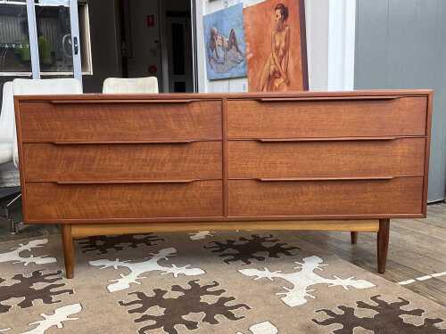11 · Australian mid-century teak dressing table