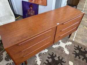 Australian mid-century teak dressing table - 2
