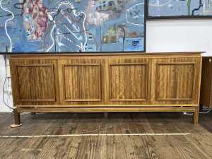 Dario Zoureff, mid-century walnut sideboard