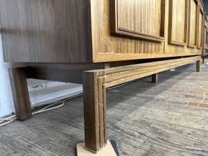 Dario Zoureff, mid-century walnut sideboard - 7