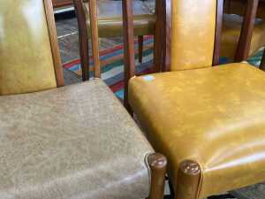 Australian mid-century teak nine piece dining suite - 4